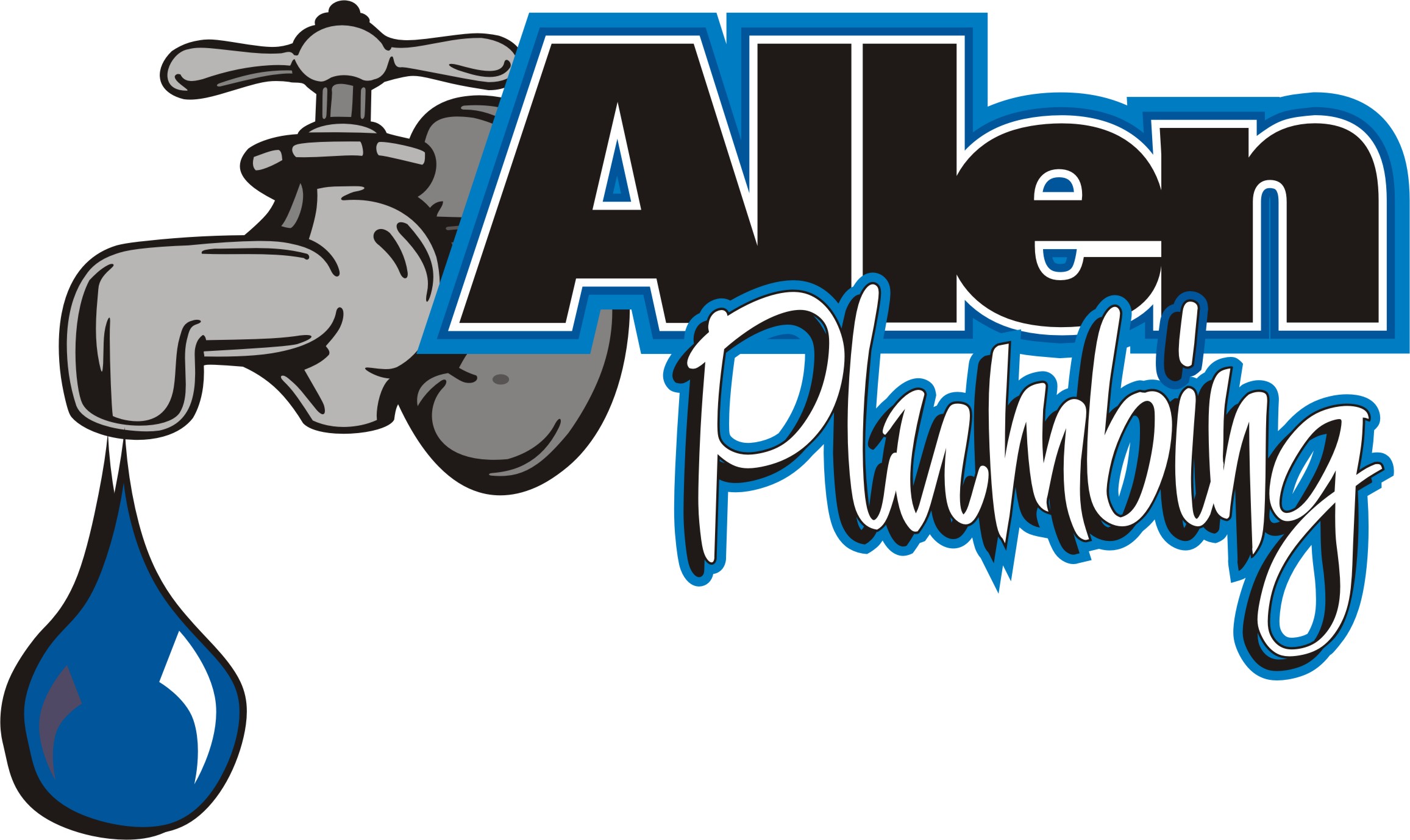 Allen plumbing logo
